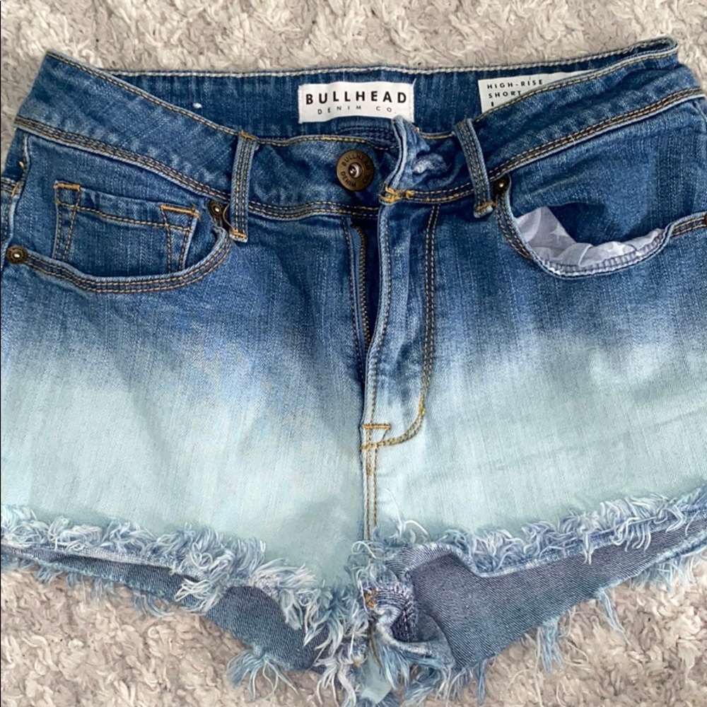 BullHead Denim Shorts/ High Waisted